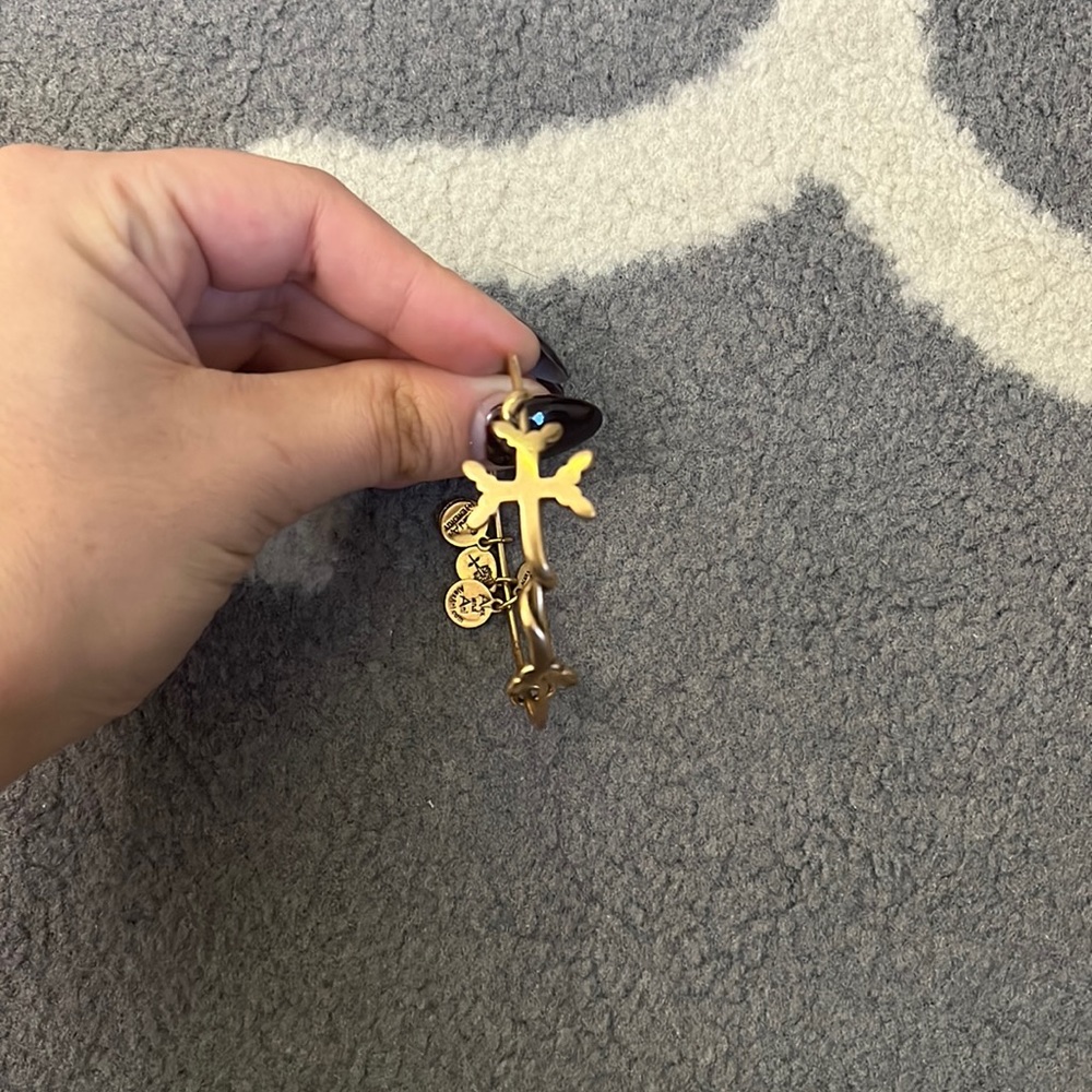 Alex and Ani cross bracelet